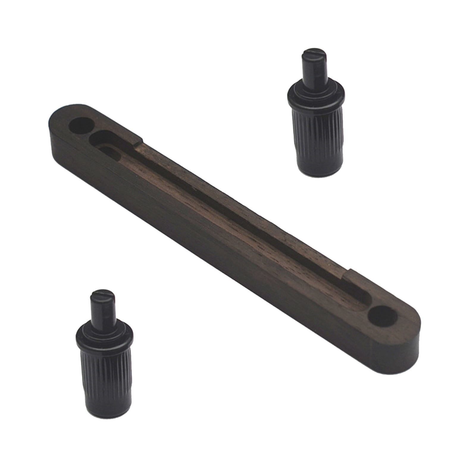 JIAHAOO Acoustic Bass Guitar Bridge Assembly Under Saddle Pickup 6-String Wooden Structure For Instrument Maintenance