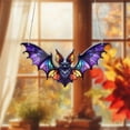 thumbnail image 6 of CHENjy Acrylic Bat Window Hanging, Colorful Halloween Wall Art with Unique Design, Suncatcher Decoration for Indoor Outdoor and Living Space, 6 of 6