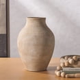 thumbnail image 2 of SAFAVIEH Mesa 14" Solid Natural Stoneware Rustic Vase, 2 of 6