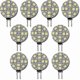 thumbnail image 1 of G4 Base 2W LED Bulb 12V AC/DC Non-Dimmable 6000-6500K White Light for Kitchen RV Trailer Boat Use, 1 of 5