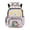 Splatter Rainbow Horse, variant on FKELYI 17 Inch Schoolbag for Kids Backpack Hippie Flower Rabbit Print Girls School Bookbag Casual Daypack with Multi-Pockets Travel Rucksack Lightweight Knapsack