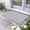 SkyBlue MediumPurple Beige, variant on Purple Door Mat Indoor Outdoor, Grid Checkered Plaid Gingham Lattice Trellis Non Slip Welcome Mat with Rubber Backing, Absorbent Fabric Front Door Mats Entryway Rug for Home Patio Entrance 24"x36"