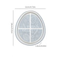 thumbnail image 3 of Creatine Easter Bunny Tray Silicone For DIY Resin Craft Plaster Casting And Home, 3 of 8