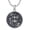 Odin, variant on Santa Muerte Necklace 925 Sterling Silver Amulet Medal Jewelry Amulet Gifts for Women Men