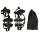 thumbnail image 1 of Crampones de acero inoxidable de 24 dientes para escalada segura en nieve o hielo, cubrezapatos antideslizantes para exteriores, color negro, talla M, 1 of 8