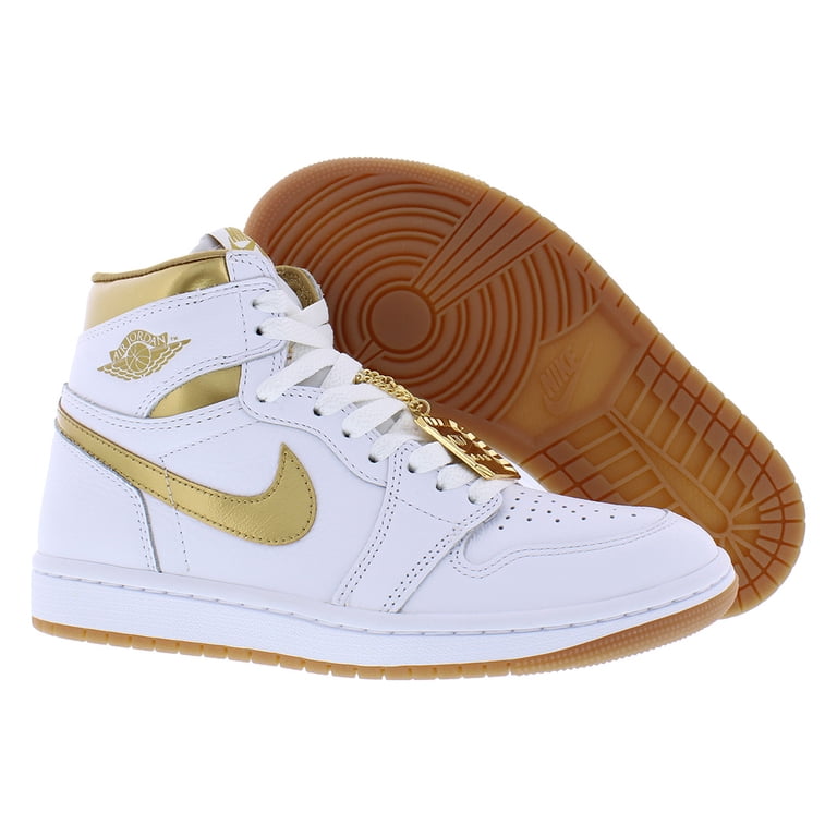 Women's Jordan 1 Retro High OG White/Metallic Gold (FD2596 107 Women's Jordan 1 Retro High OG White/Metallic Gold (FD2596 107