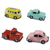 Jellydog Toy Pull Back Vehicles, 4 Pack Exquisite Metal Vehicles Set, Alloy Die-cast Mini Car Play Set, Pull Back Cars With Bus,Â Beetle,Pickup,Car ,Toy Car for Toddler