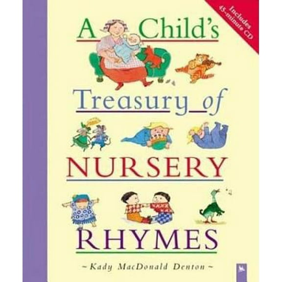 Pre-Owned A Child's Treasury of Nursery Rhymes [With CD] (Paperback) 0753457105 9780753457108