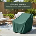 thumbnail image 3 of Covermates Outdoor Adirondack Chair Cover for Square Backs - 32"W x 32"D x 35"H, Durable Vinyl, Water-Resistant, 3 of 7