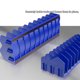 thumbnail image 4 of Organizador Alicates Cajas Herramientas para Cajones (1pc) Azul, 4 of 8