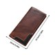thumbnail image 2 of Cartera de cuero con bloqueo RFID para hombre | Diseño Slim Plegable Vintage | Cuero de plena flor | Gran capacidad con ranuras para tarjetas, ventana de identificación, ranura para chequera, 2 of 5