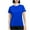 AA-Blue, variant on Womens Color Block Crop Top Short Sleeve Crew Neck Sport Cropped Shirts Yoga Training Fitness Tees Summer Slim Fit Going Out Y2K Shirts Green M