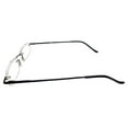 thumbnail image 2 of Calabria LT-1 Compact Reading Glasses w/Case in B (Black) +6, 2 of 5