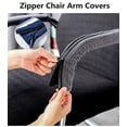 thumbnail image 4 of Housse de Chaise de Bureau avec Accoudoirs Housse Extensible pour Chaise de Bureau Housse de Chaise d'Ordinateur Protecteurs Universels pour Chaise Boss, 4 of 7