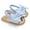 Blue, variant on Herrnalise Baby Girls Bow Knot Sandals Cute Summer Flat Princess Shoes Infant First Walkers rollbacks