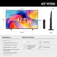 thumbnail image 2 of Samsung 43 inch Class M70H Series 4K HDR Mini-LED Smart TV, 2 of 7