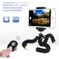 thumbnail image 4 of Trípode para Celular, Mini Trípode para Móvil Flexible Rotación Teléfonos de Soporte con Control Remoto Portátil Tripode Soporte para Cámara Digital, 4 of 5