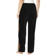thumbnail image 3 of Picia Starfish And Seashell 1 Womens Soft Woven Cotton Elastic Waistband Sleep Pajama Pant Lounge Sleep Pant With Pockets And Drawstring-XX-Large, 3 of 9