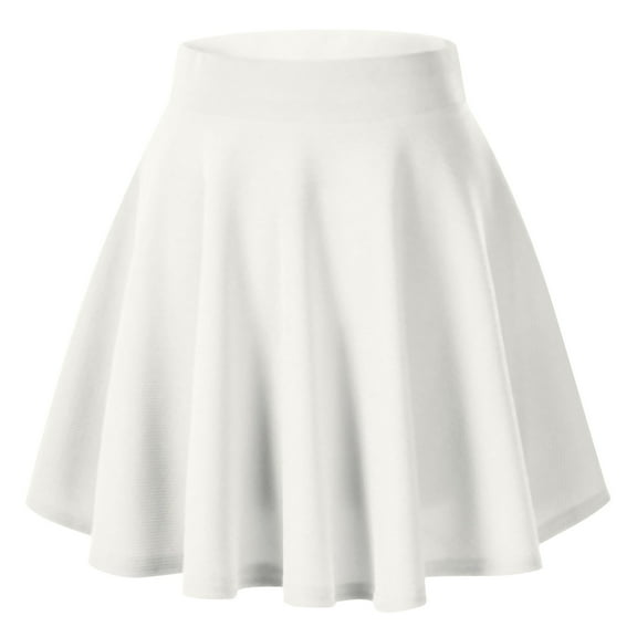 AherBiu Tennis Skirts for Women High Waisted Pleated Ruffle Workout Sportswear Stretchy Mini Skirt