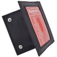 thumbnail image 6 of Bifold Credit Card Holder with Snap Button Closure Genuine Leather 80W (C), 6 of 11