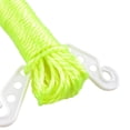 thumbnail image 5 of Cuerda de ropa colgante de plástico de 32.8Ft con ganchos verde 1 paquete, 5 of 5