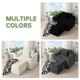 thumbnail image 2 of 41.5" Boneless Chair, Cloud Lounge Chair with Foldable Ottoman, Cup Holders and Storage Pockets, No Assembly Required, Gray, 2 of 8