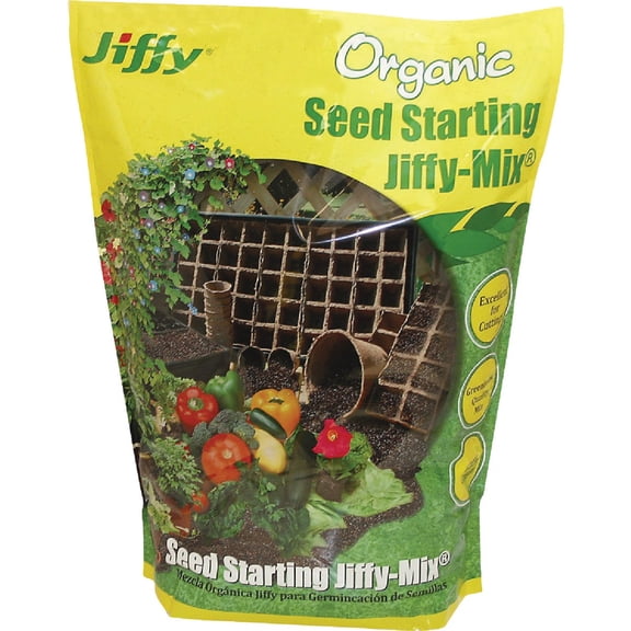 Jiffy G316 16 Quart Organic Seed Starting Jiffy-Mix