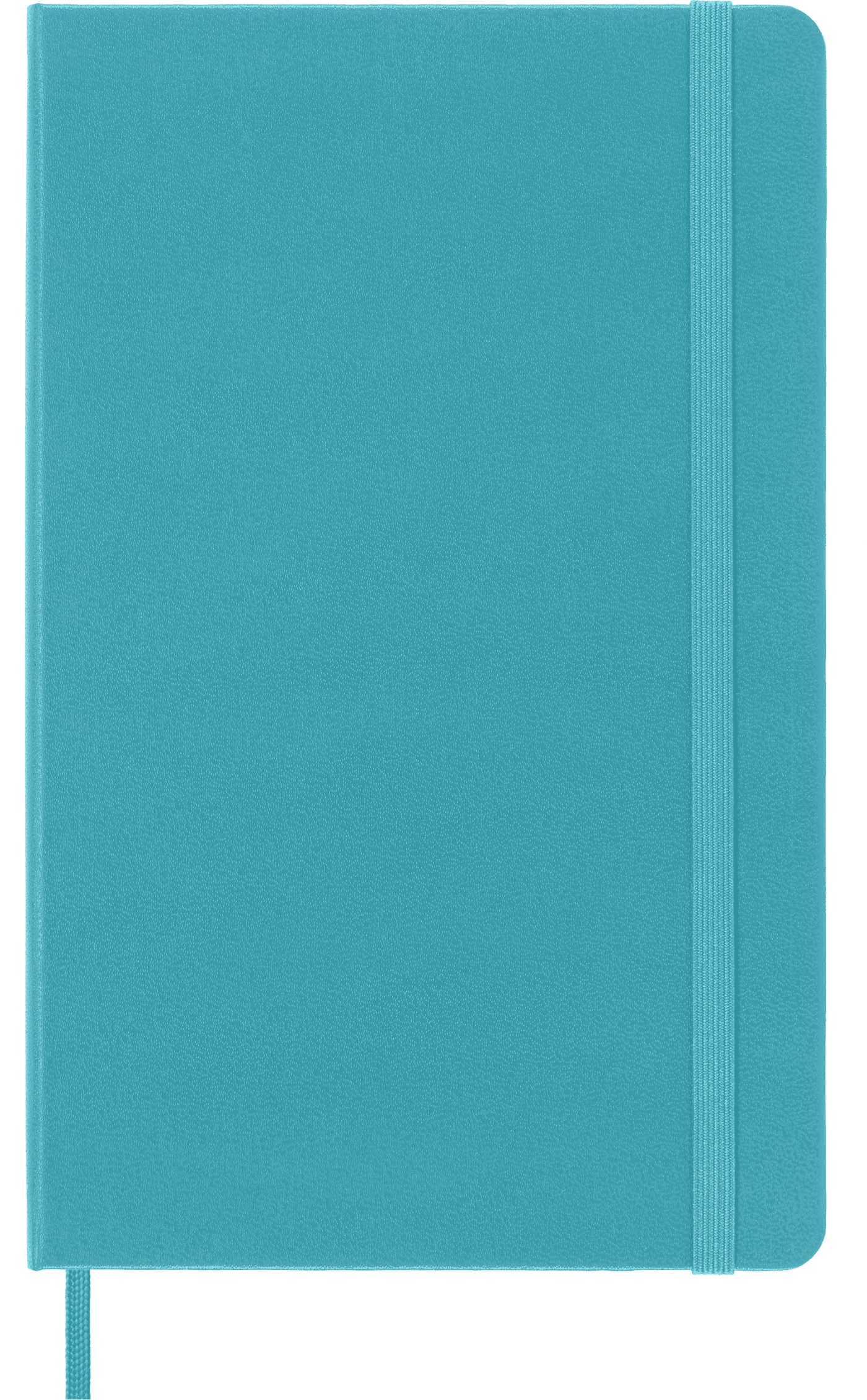 Moleskine Classic Notebook, Hard Cover, Large (5" x 8.25"), Ruled, Blue Reef