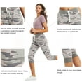 thumbnail image 2 of SPECIAL MAGIC Women’s Capri Sweatpants Jogger Cargo Pants with Pockets for both Sports and Casual Wear（Camo Pink XL）, 2 of 8