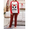 thumbnail image 2 of Meihuid Family Matching Pajama Sets Cute Christmas Tree Sleepwear Snowman Holiday PJS for Couples and Kids, 2 of 3