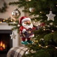thumbnail image 4 of 2026 Christmas Home Party Decoration Christmas Figure Hanging Ornaments Musical Style Pendants For Xmas Tree Home Holiday Decoration Christmas Celebration Party Supplies, 4 of 7