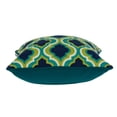 thumbnail image 2 of Parkland Collection PILA11028P Muja Multi Couleur Carré Coussin Traditionnel avec Insert en Poly - 20 x 20 x 7 Po., 2 of 2
