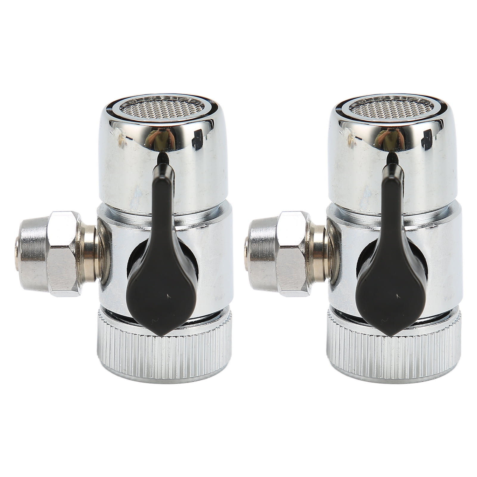 Hose Diverter Faucet Adapter, Easy Installation G3/8 Universal Sink Faucet Diverter Valve For