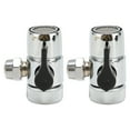 thumbnail image 2 of Hose Diverter Faucet Adapter,3pcs G3/8 In Sink Sink Faucet Diverter Valve Faucet Diverter Valve Maximized Efficiency, 2 of 12