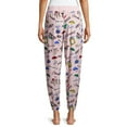 thumbnail image 2 of Warner Bros. by Friends Printed Weekend Easy Care Elastic Waistband Pajamas (Women's or Women's Plus) 1 Pack, 2 of 7