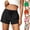 Black, variant on Stichou Women's Shorts Drawstring Elastic Waist Casual 2026 Summer Spring Comfortable Workout Running Gym Shorts Pink 2XL