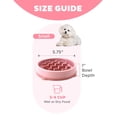 thumbnail image 4 of Comedero Antilento Outward Hound Rosa Pequeño para Perro, 4 of 7