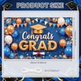 thumbnail image 2 of Pink Theme Graduation Banner Graduation Cap Design Class of 2026 Display Polka Dot Balloons Star Decorations Graduation Backdrop for Graduation Ceremony Class of 2026 Party Graduation Photo Shoot, 2 of 8
