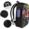 thumbnail image 4 of Transformers Backpack with USB Charging Port, Travel Laptop Backpack, Water Resistant Computer Bag, Durable Daypack, Fit 16 Inch Notebook, 4 of 9