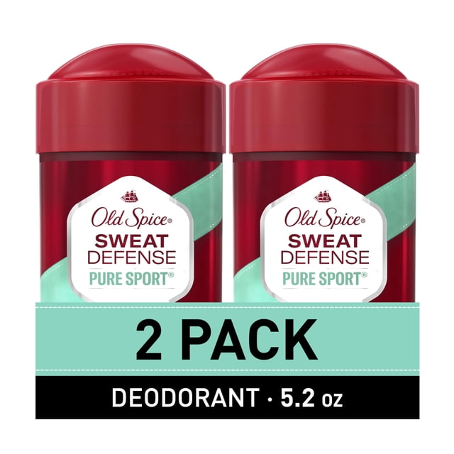 Old Spice Hardest Working Collection Sweat Defense Anti-Perspirant - Pure Sport Plus - 2.6 oz