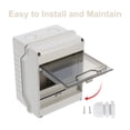 thumbnail image 3 of WHAMVOX Caja De Plástica Para Exteriores Resistente Al Agua Con Instalación Fácil Y Compacto, 3 of 8