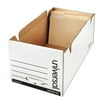 Universal Economy Storage Drawer Files, Letter Files, White, 6/Carton -UNV85120