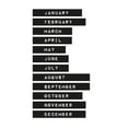 thumbnail image 2 of Washi Tape Months Planner Essentials 12 RLnr.14, 2 of 3