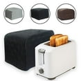 thumbnail image 5 of 2 Slice Toaster Cover,black Quilted Polyester Fabric 2 Slice Toaster Dust Cover For Kitchen Small Appliance Dust Cover And Fingerprint Protection, 5 of 5