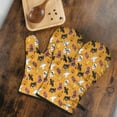 thumbnail image 5 of Cute Oven Mitts,Halloween Icons Pattern Oven Mitt 2-Pack Set,Kitchen Gloves for Oven,Heat Resistant Oven Mitts 7.7"x12", 5 of 7