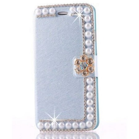 

Livesture Silkworm Covered Pearl Water Drill Blue S6