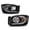 Clear/Black Bezel, variant on Left & Right Side Clear LED Headlights Set Chrome Bezel Fit For Dodge Ram 1500 2500 3500 2006-2009