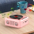 thumbnail image 2 of RXIRUCGD Record Player Bluetooth Speaker Vintage Portable Suitcase Turntables with Built-in Speakers, Great Christmas Gifts for Women and Men, 2 of 6