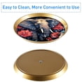 thumbnail image 5 of Elephant Plastic Discs Iron Pillar Jewelry Organizer Display Stand for Earrings Necklaces Bracelets Rings, 5 of 6