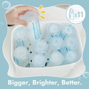 Papablic 11 Bottle Capacity Baby Bottle Electric Steam Sterilizer and Dryer Machine, Best Gift